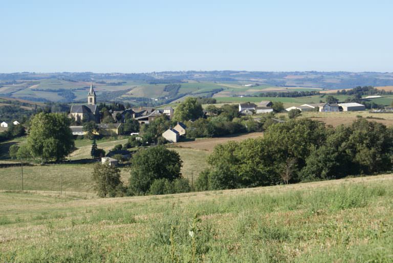 Panoramique village de Brasc