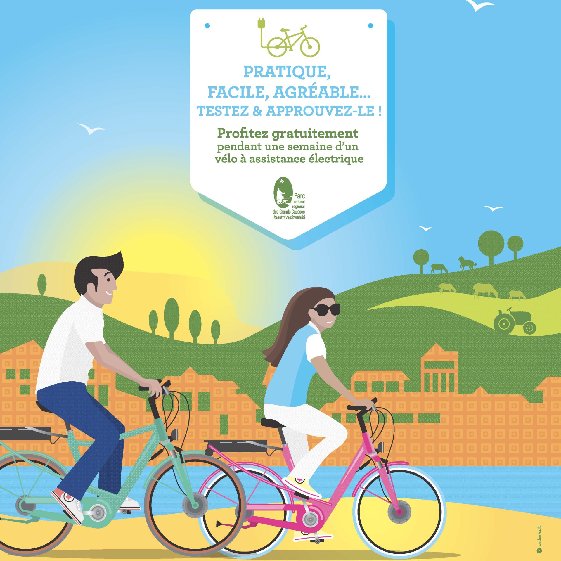 Lire la suite à propos de l’article Prêt de vélos à assistance électrique: du 18 août au 1er septembre 2025